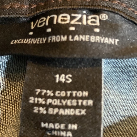 Lane Bryant 14 Short Mid Rise Straight Leg Denim Jeans - Picture 5 of 7